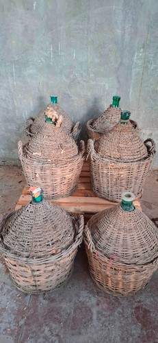 Antiche damigiane litri - antiche,
