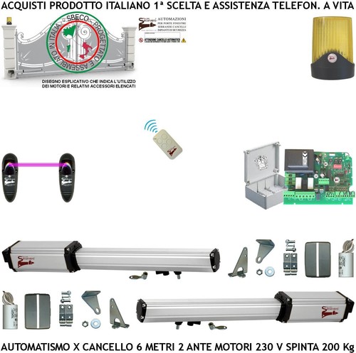 Kit automatismo cancello - automatismo,