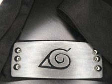 Naruto Coprifronte Fascia Villaggio Della Foglia Cosplay Cosplayer