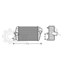 Intercooler Per Fiat Stilo 1.9