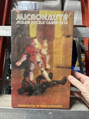 Puzzle mego 1978 micronauti - puzzle,