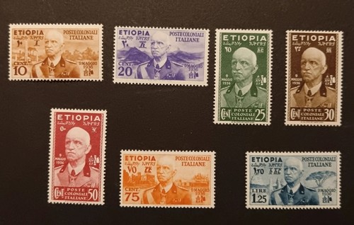 Colonie etiopia 1936 serie - etiopia,