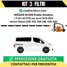 Kit 3 Filtri Tagliando per