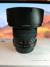 SAMYANG Obiettivo fisheye 8 mm f/3.5 UMC CS II x Canon EF-S