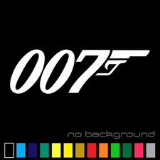 007 James Bond adesivo vinile