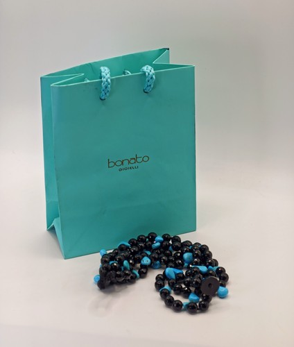 Bracciale onice turchese - bracciale,