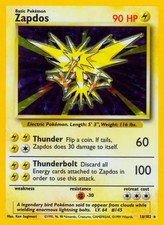Zapdos - 16/102 - Pokemon Base