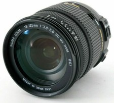 Sigma obiettivo 18-125 mm