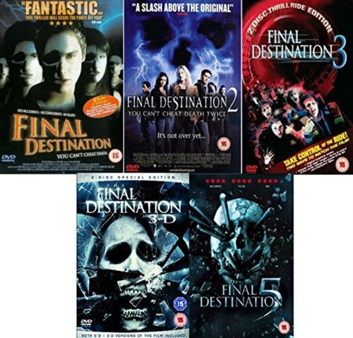 Final destination series - destination, 1-5