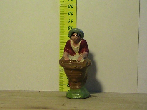 Statuina per presepe - statuina, in