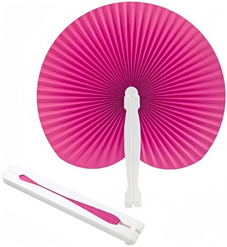 30pz ventagli fuxia plastica - 30pz,