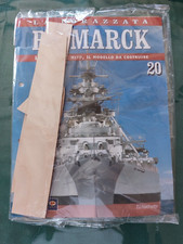 n 20 LA CORAZZATA BISMARCK LA STORIA, IL MITO, IL MODELLO DA COSTRUIRE  HACHETTe