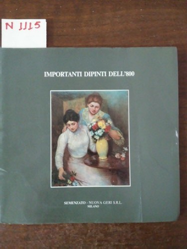 Importanti dipinti dell'