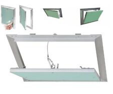 BOTOLA D'ISPEZIONE PER CARTONGESSO in Alluminio, Sistema di Apertura "Push pull"