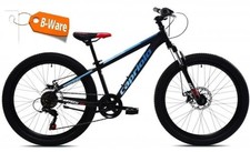 Mountain bike 24 pollici Capriolo Oxygen 2D FS, Shimano 18 velocità - nero blu - MERCE DI SERIE B