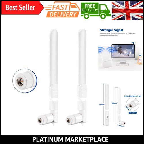 Antenna 6dbi bianca lte - bianca, sma