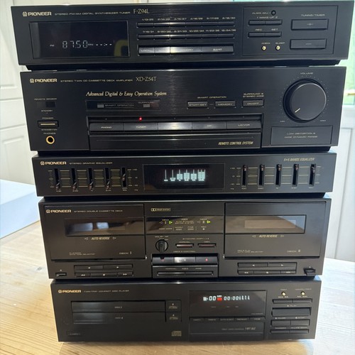 Pioneer z53t hifi stack - pioneer, xd-z53t