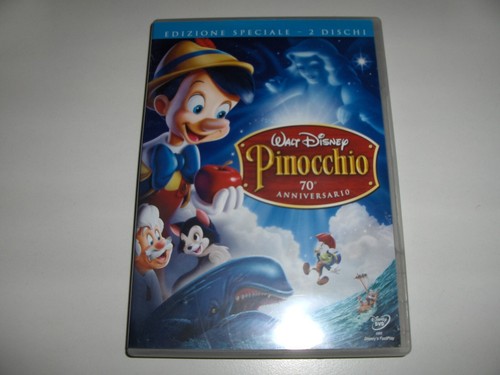 Pinocchio walt disney - -, dvd