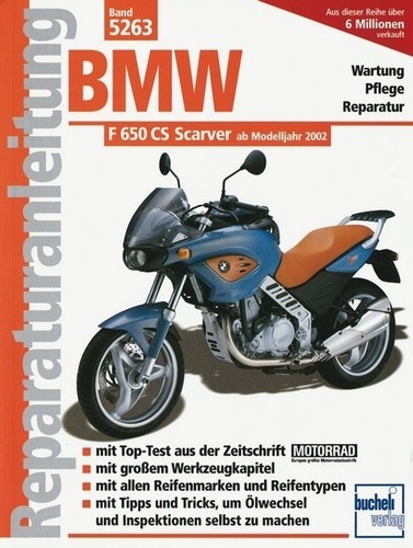 Reparaturanleitung bmw f650 - f650, cs