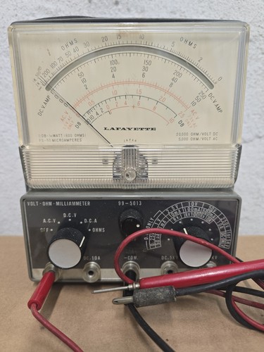 Lafayette 5013 volt ohm - lafayette,