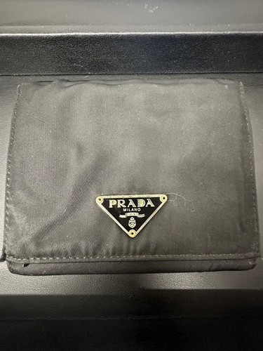 Prada portafoglio trifold - prada,
