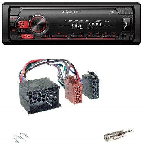Pioneer dab 1din - aux, usb