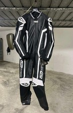 AWA RACING Tuta moto intera in pelle Tg: 54 AIRBAG