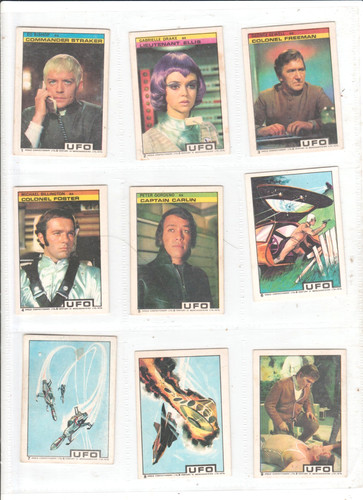 Ufo full set cards - full, 1970