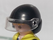 PLAYMOBIL CASCO NERO POLIZIA