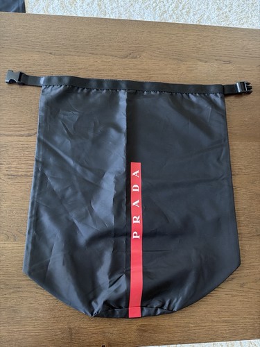 Autentico prada dust - bag, nero