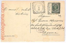ad2985 - ITALIA - Storia postale - Piccolo San Bernardo 1911 CANI