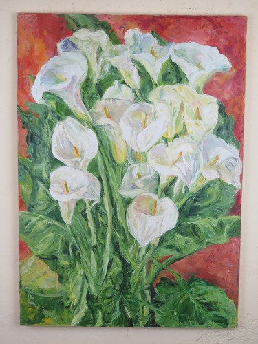 Quadro vintage floreale fiori - vintage,