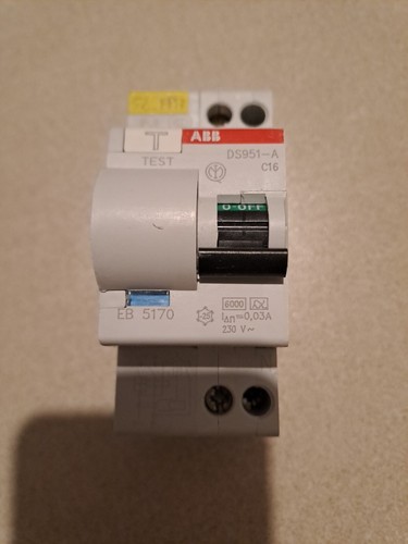 Abb ds951 c16 - c16, interruttore