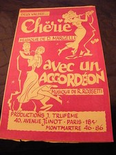 Partition Chérie  J.Trufème