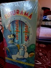 FUTURAMA stagione uno 1 PRIMA SERIE COFANETTO 3 VHS MATT GROENING SIMPSON nuovo