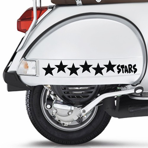 Adesivi fascia stelle - adesivi,