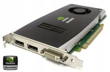 Scheda Video NVIDIA QUADRO FX 1800 - 1x DVI 2x DP HDMI 768MB PCI EXPRESS