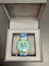 Orologio Zodiac Super Sea Wolf Compression Diver Automatico Verde Argento ZO9310