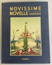 Libro Hoepli Novissime novelle Andersen Illustrazioni Vittorio Accornero 1968 Ot