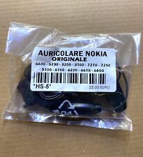 Auricolare Cuffie  NOKIA HS-5 per 6630, 6230, 3200, 3100, 7210, 7250, 1100, 1110