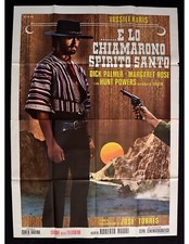 manifesto LO CHIAMARONO SPIRITO SANTO vassilli karis western A363