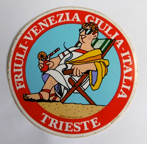 Adesivo ricordo trieste - ricordo,
