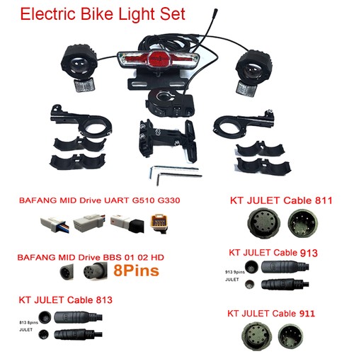 Kit faro anteriore fanale - e,