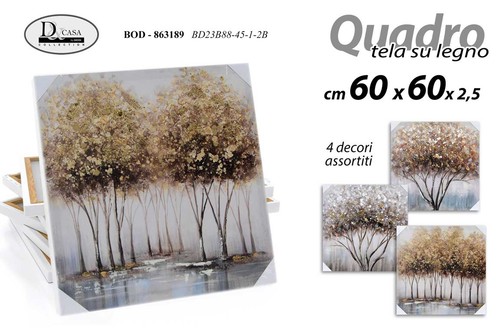 Quadro stampa tela canvas - su,