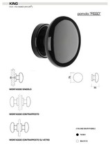 POMOLO POMO POMELLO PER PORTA