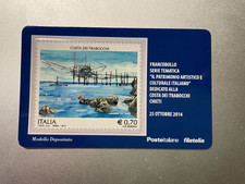 2014 Tessera Filatelica Plastic Card - Costa dei Trabocchi Chieti