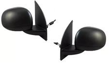 SET 2 SPECCHIO RETROVISORE PER FIAT PANDA 312 2012 SPECCHIETTO ESTERNO NERO MECC