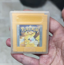 Pokemon GIALLO ITA Originale Nintendo Game Boy Batteria NUOVA gioco videogioco