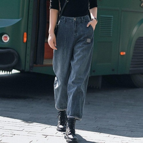 Pantaloni denim donna a - pantaloni, da