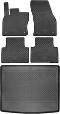 Tappeti + Vasca bagagliaio per Volkswagen Tiguan II dal 2016 (pos. superiore)
